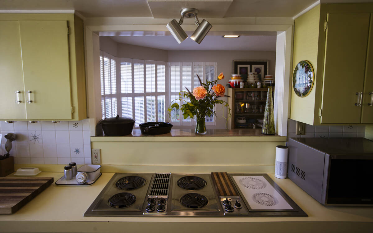 A view of the kitchen in a 1953 home, with a 1962 addition, in the historic John S. Park neighb ...