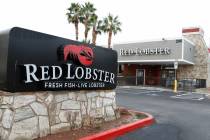 A Red Lobster location is seen in this Review-Journal file photo. (Bizuayehu Tesfaye/Las Vegas ...