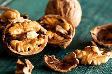 Organic walnut halves and pieces distributed by Gibson Farms have been recalled after a dozen p ...