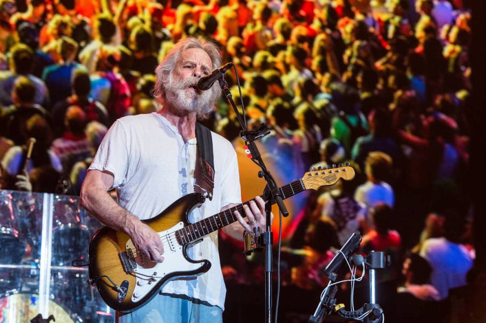 Bob Weir and Dead & Company kick off their Sphere residency Thursday. (The Associated Press)
