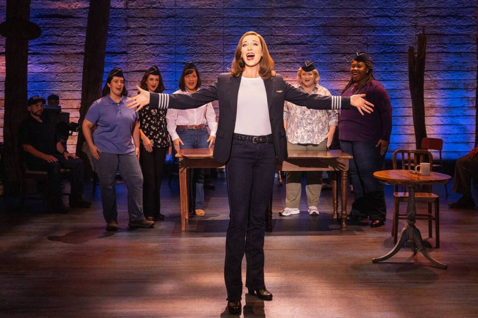 Addison Garden as Beverly Bass in “Come From Away,” which runs Tuesday through May 19 at Re ...