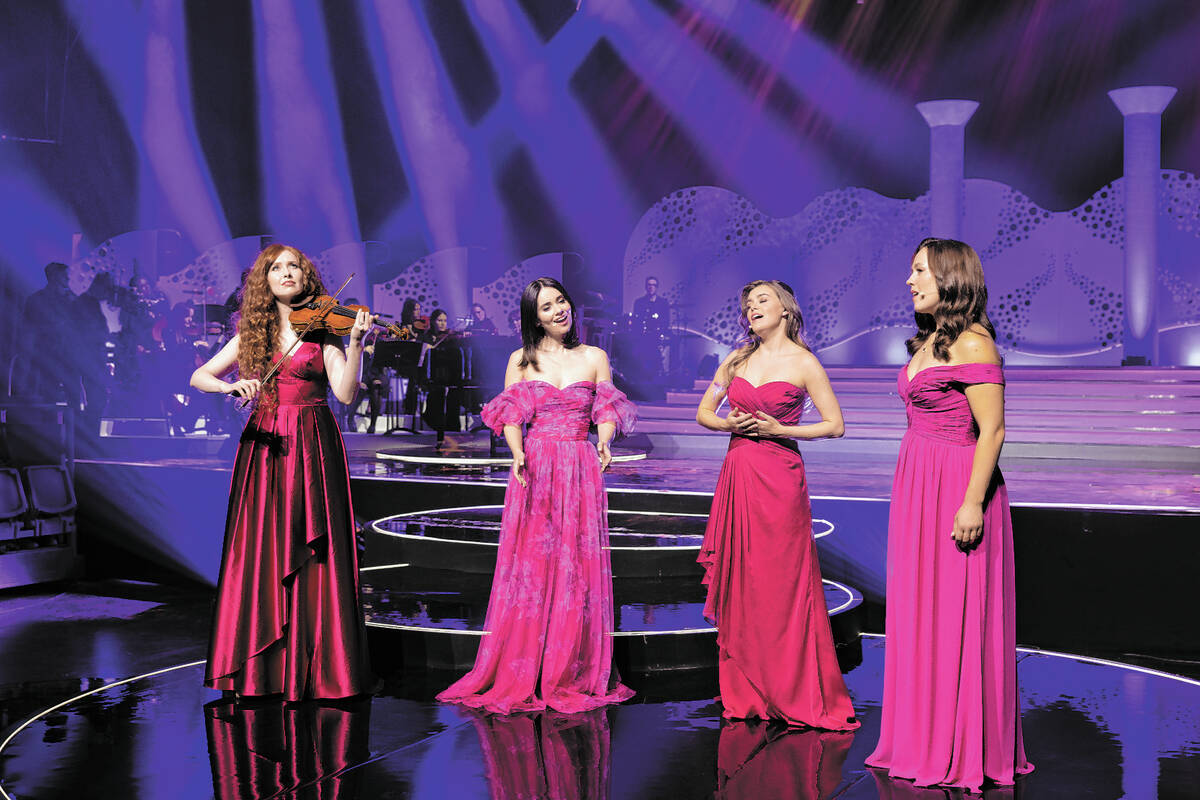 Celtic Woman's 20th anniversaery tour visits The Smith Center's Reynolds Hall on Tuesday. (Dona ...