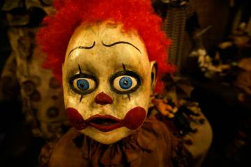 This is one of many clowns featured in Escape IT. (Chitose Suzuki/Las Vegas Review-Journal) @ch ...