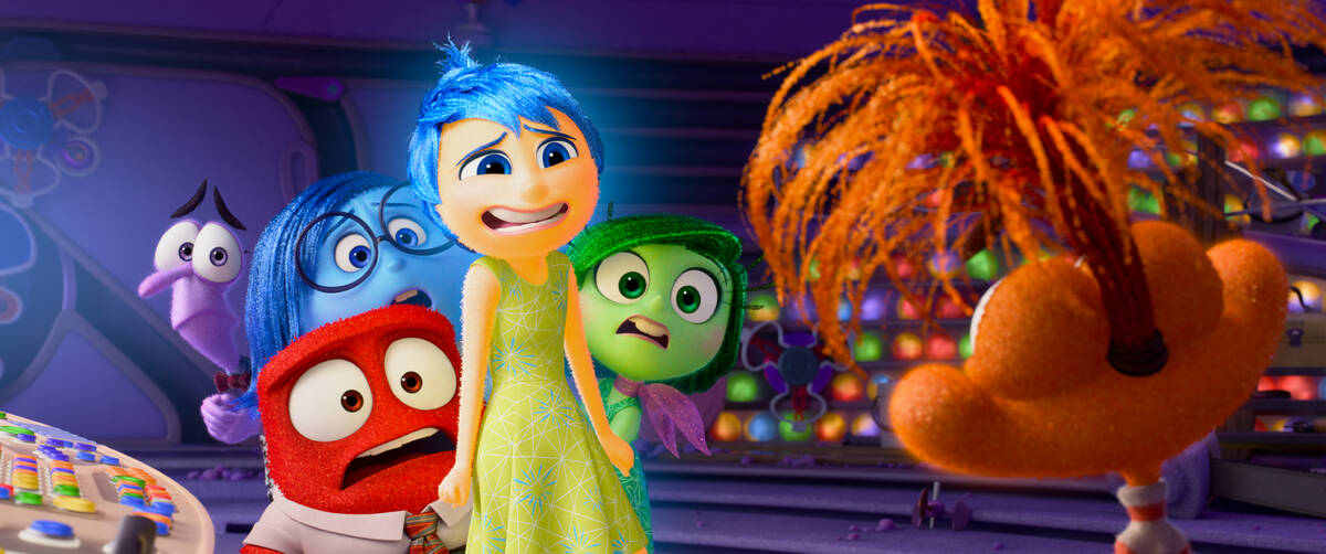 WHO’S THERE? – In Disney and Pixar’s “Inside Out 2,” Joy (vo ...