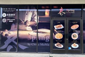 Spring by China Mama is set to open in 2024 on Paradise Road in east Las Vegas. (Johnathan L. W ...