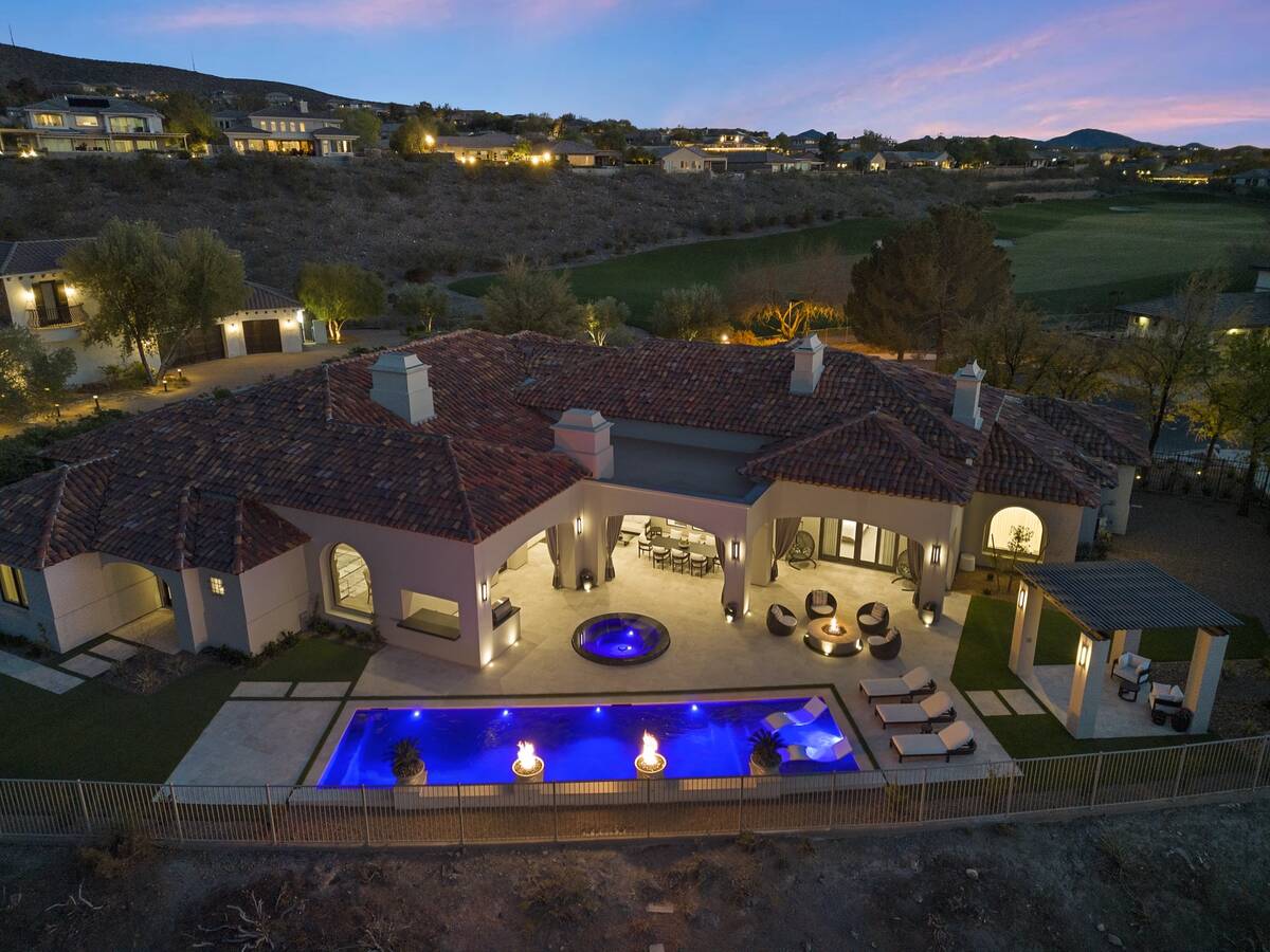 Former Raiders coach Josh McDaniels sold this home in Anthem Country Club in Henderson. (Avia M ...