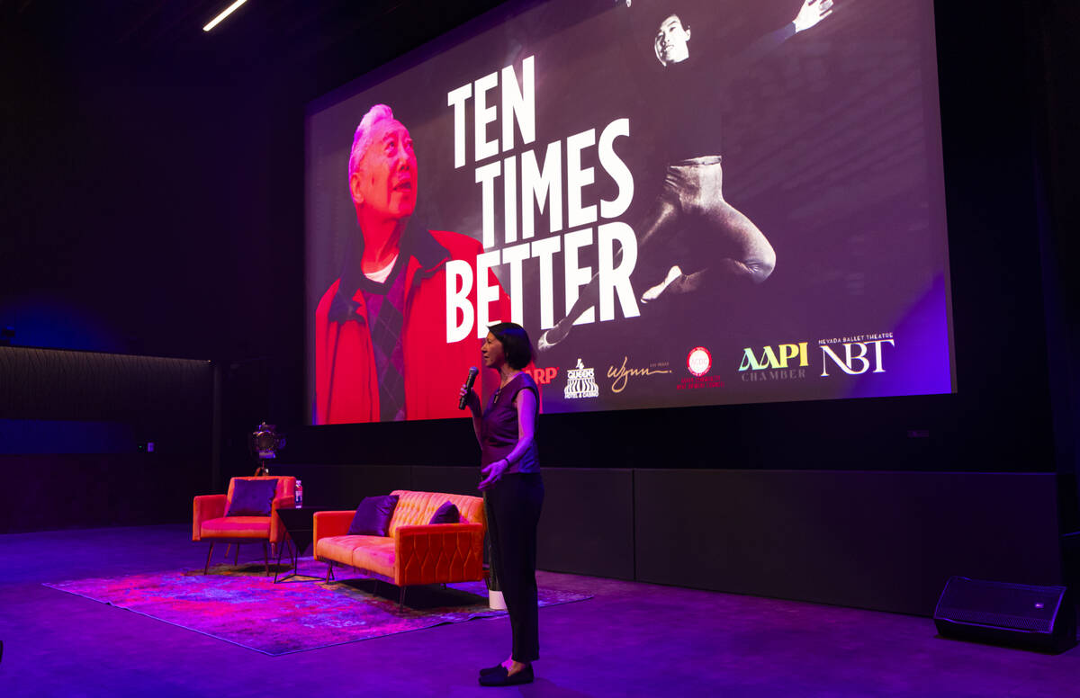Jennifer Lin introduces her documentary “Ten Times Better” at The Beverly Theater ...