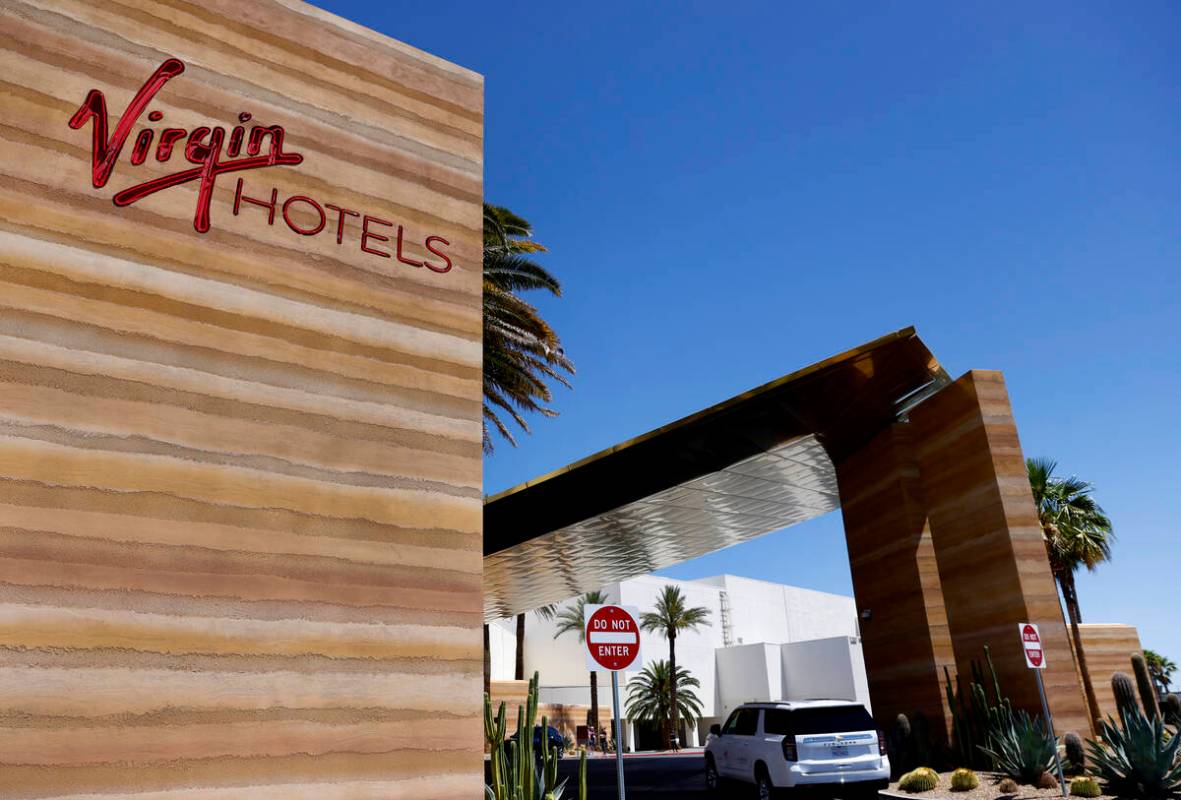 Virgin Hotels Las Vegas pictured, on Thursday, May 9, 2024, in Las Vegas. (Bizuayehu Tesfaye La ...