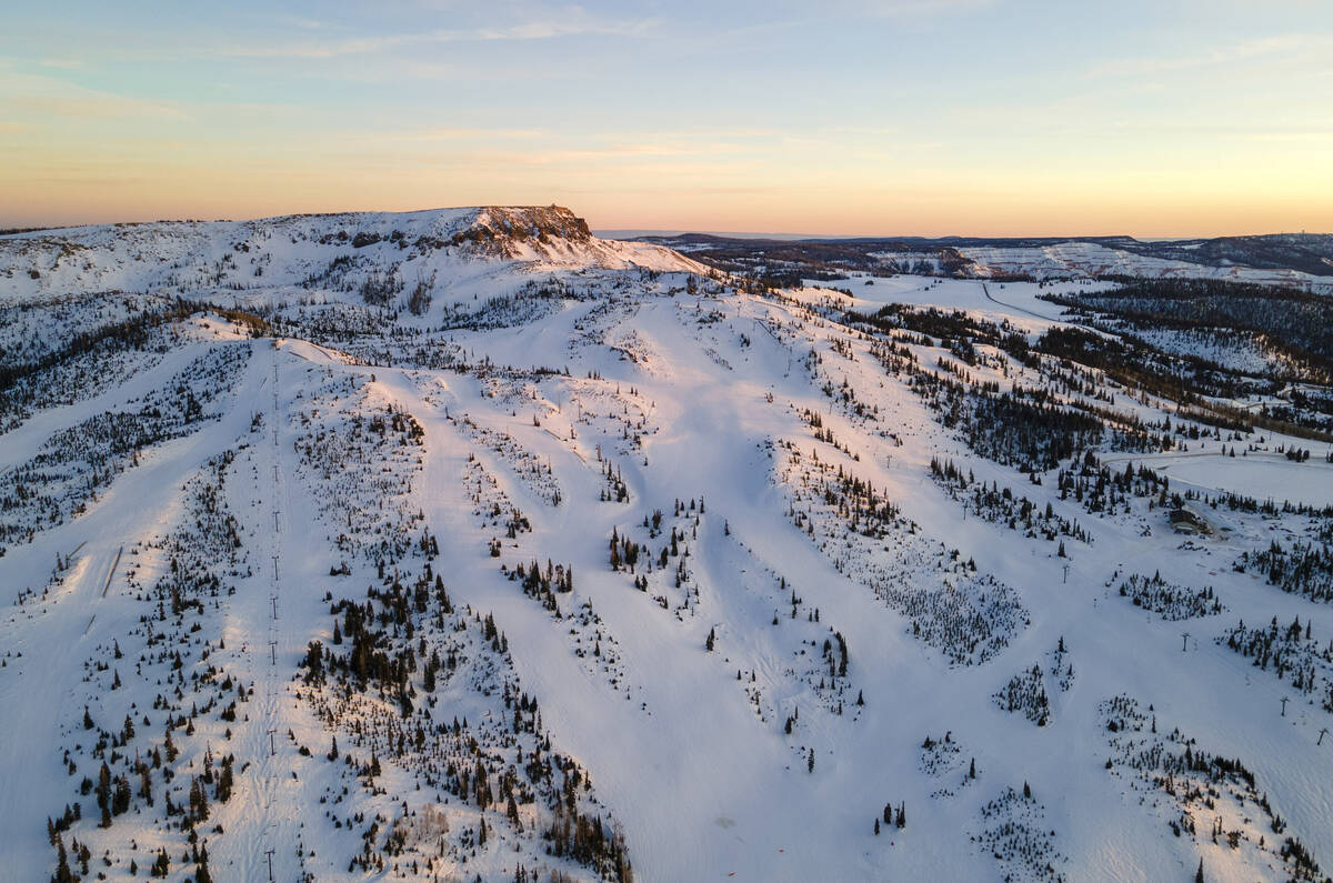 Brian Head Resort near Cedar City, Utah, had 174 skiing days this year, the longest season in i ...