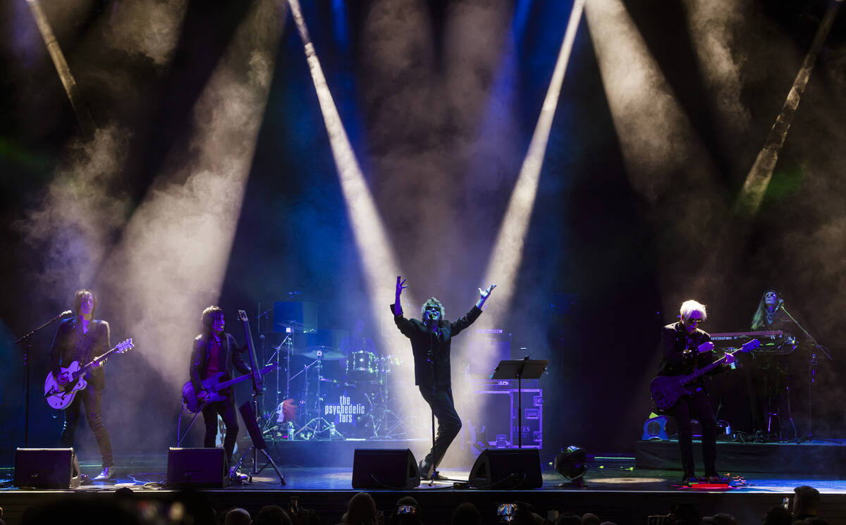 The Psychedelic Furs perform at the House of Blues at Mandalay Bay on Thursday, May 9, 2024, i ...