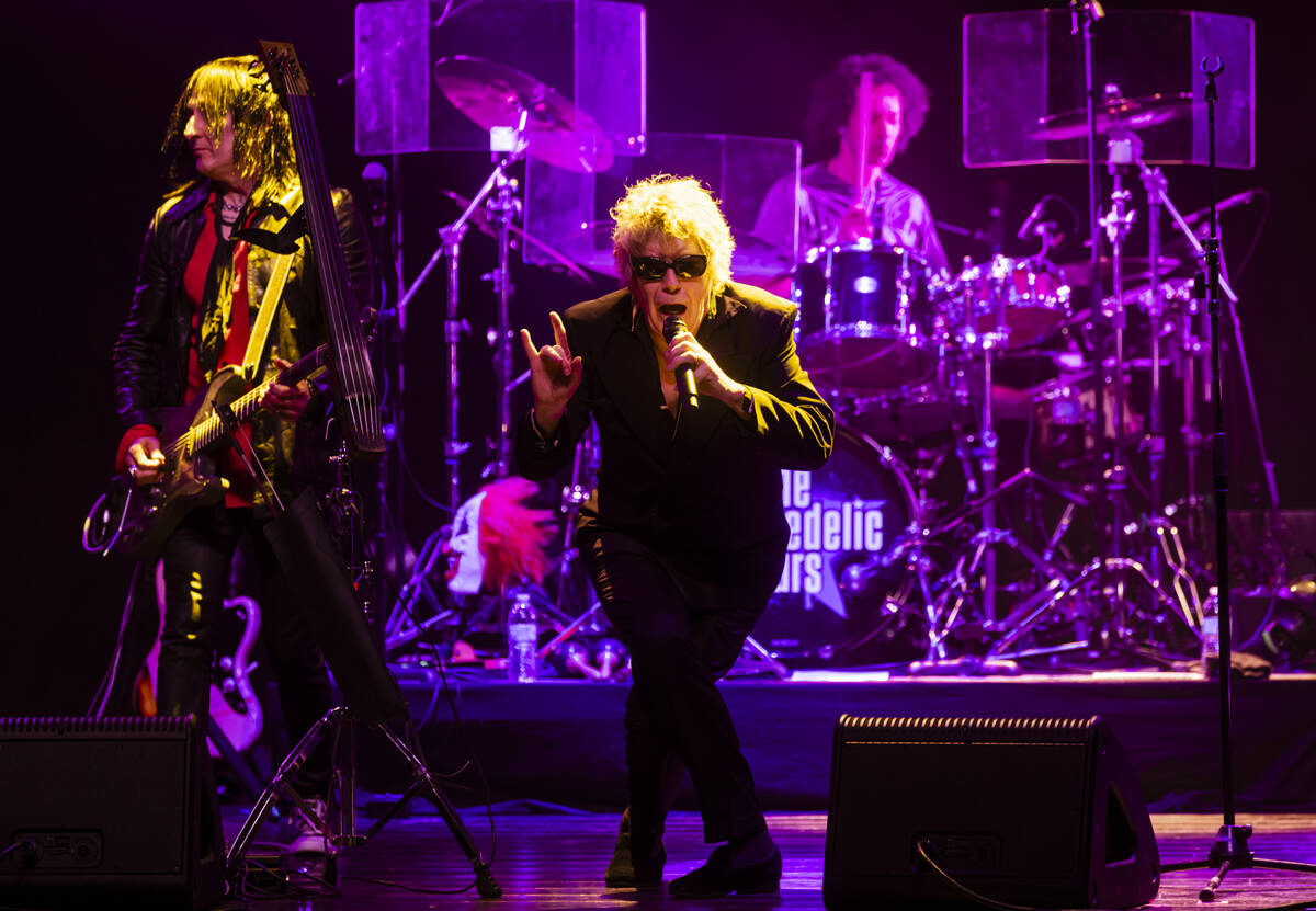 The Psychedelic Furs perform at the House of Blues at Mandalay Bay on Thursday, May 9, 2024, i ...