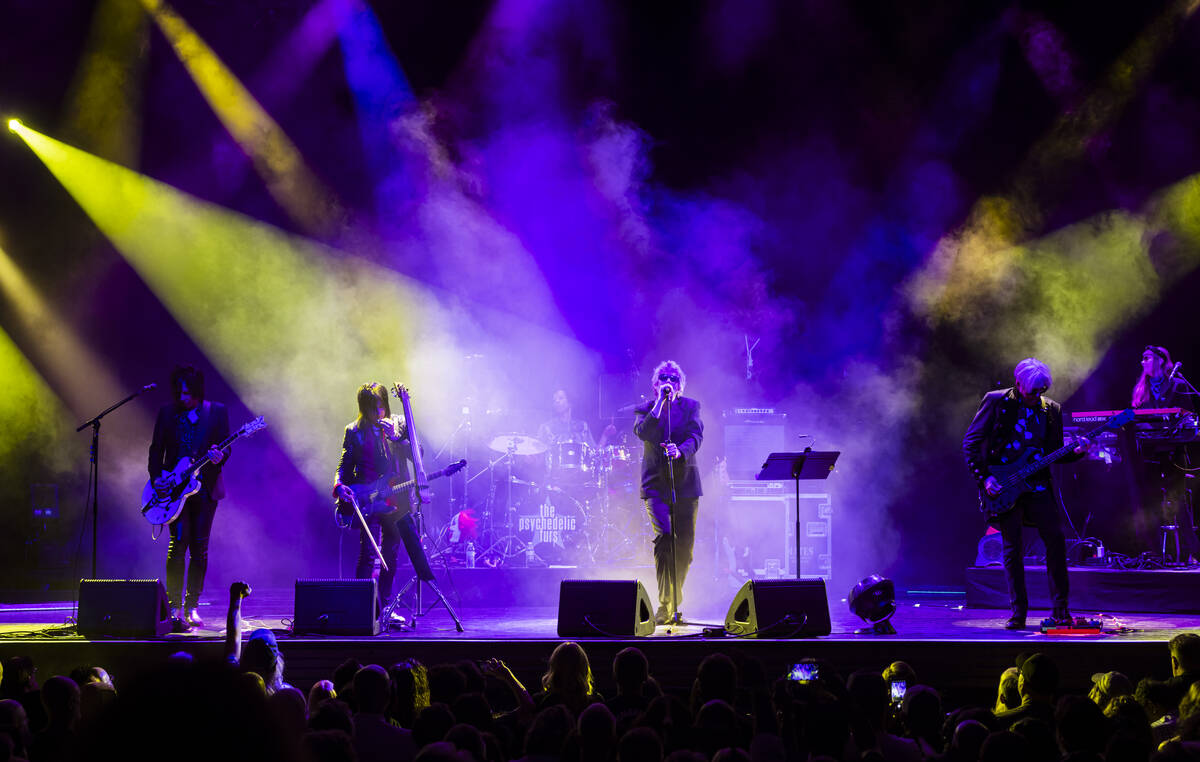 The Psychedelic Furs perform at the House of Blues at Mandalay Bay on Thursday, May 9, 2024, in ...