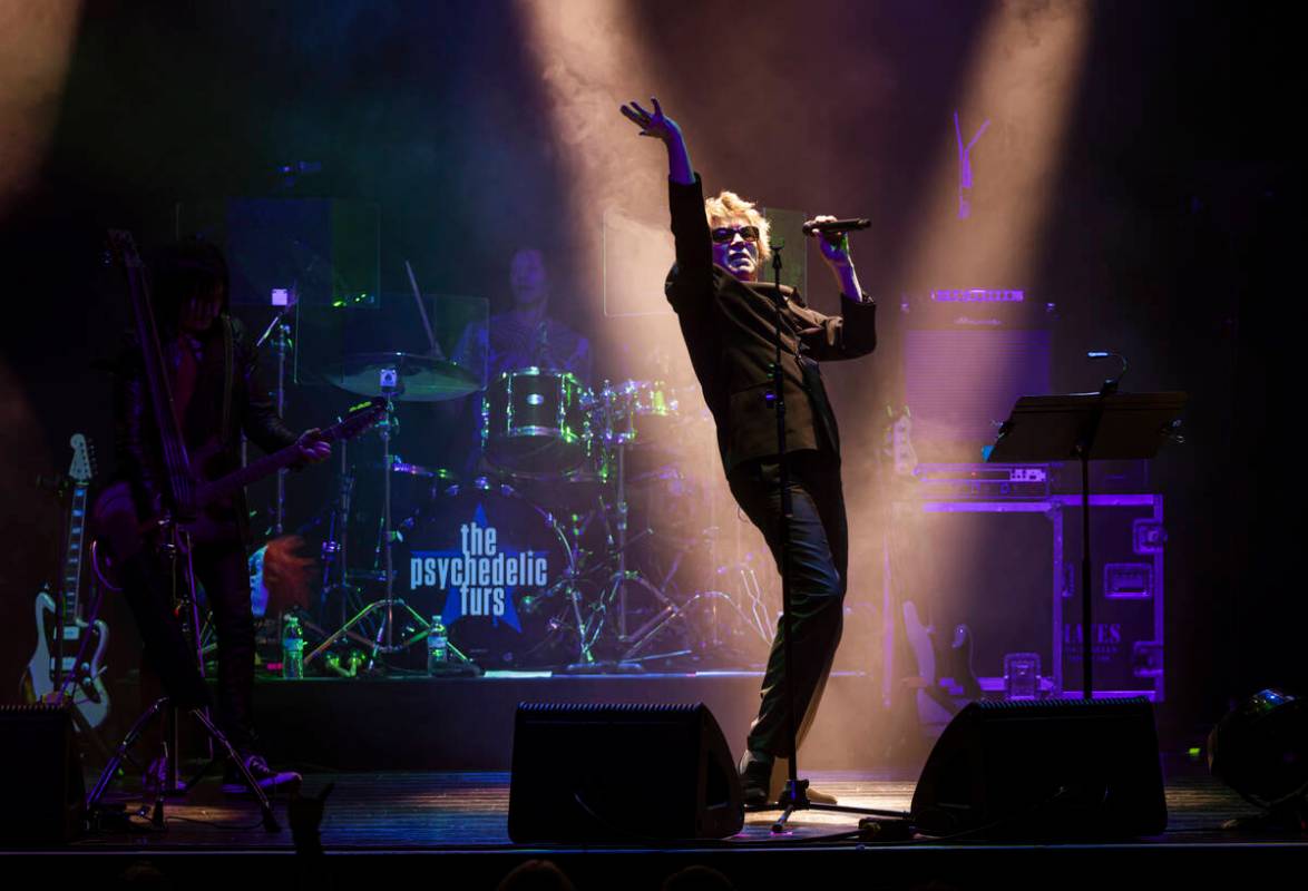 Richard Butler of The Psychedelic Furs performs at the House of Blues at Mandalay Bay on Thursd ...