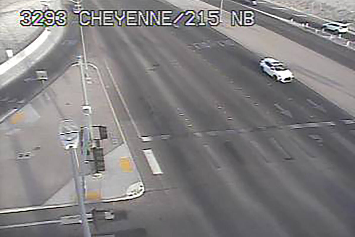 The West Cheyenne Avenue near 215 Beltway. (FAST Cam)