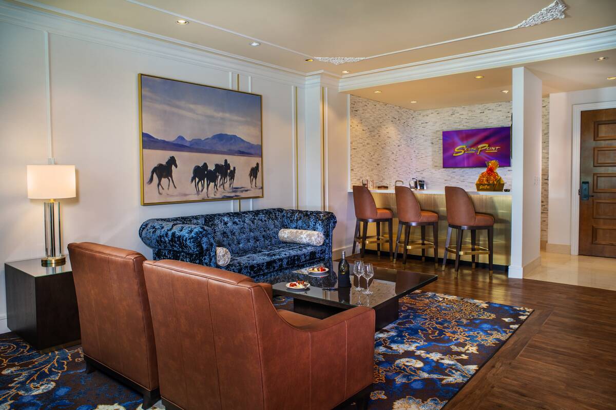 The South Point just unveiled $6 million worth of renovations for its suites on the 25th-floor. ...