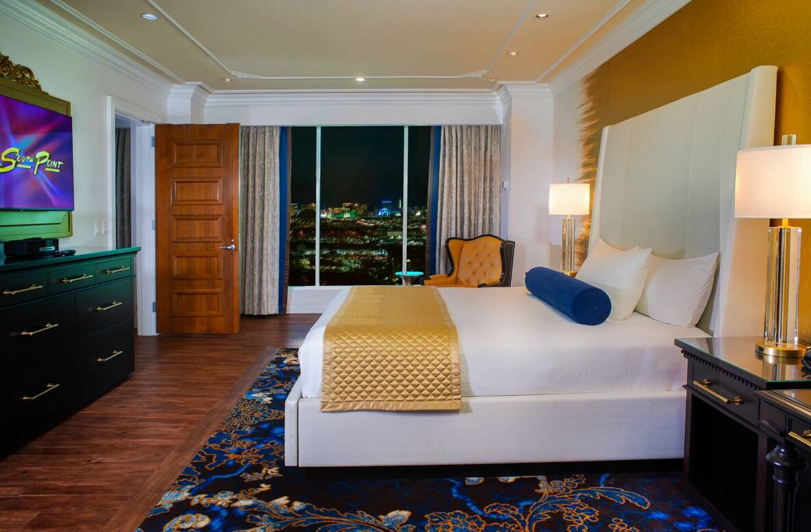The South Point just unveiled $6 million worth of renovations for its suites on the 25th-floor. ...