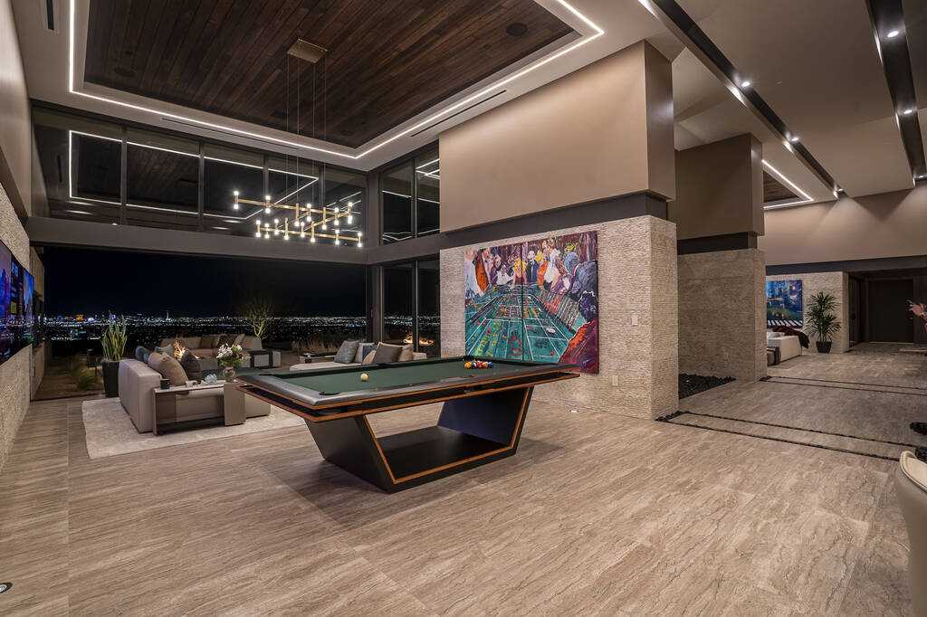 Renovations were done to the game room at the house. (The Agency)
