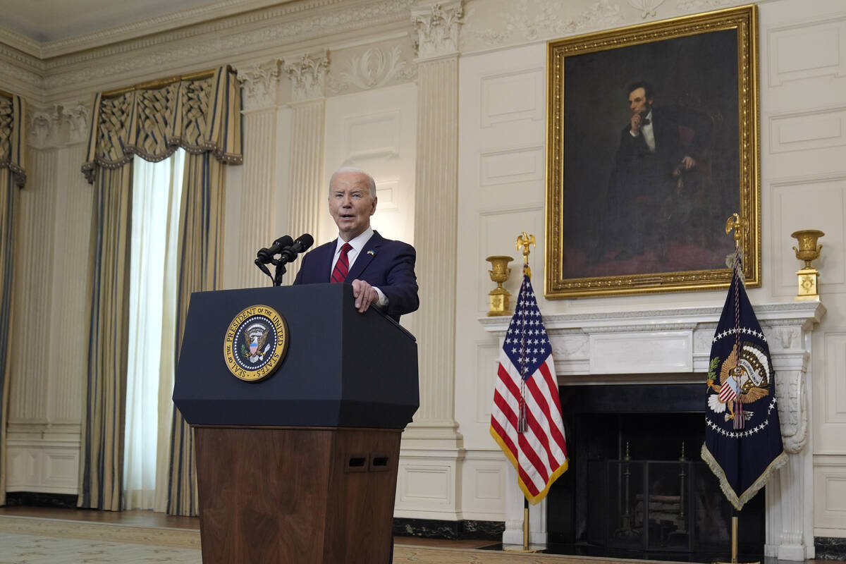 President Joe Biden. (AP Photo/Evan Vucci)