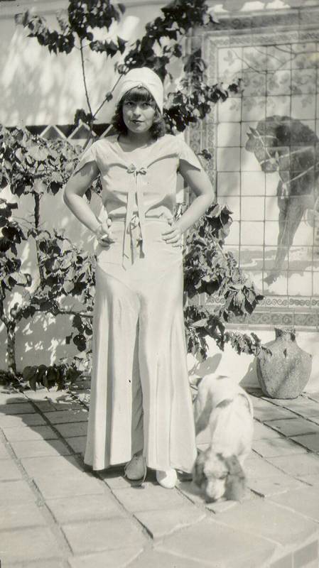 Clara Bow photo from UNLV Special Collections’ “Walking Box Ranch Photograph Collection,” ...