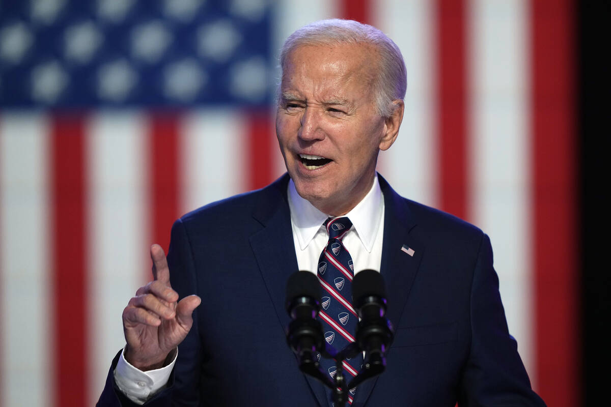 President Joe Biden. (AP Photo/Matt Rourke)