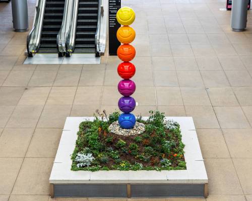 Downtown Summerlin Downtown Summerlin has unveiled a new sculpture, "Mood Sculpture" by Tony Ta ...