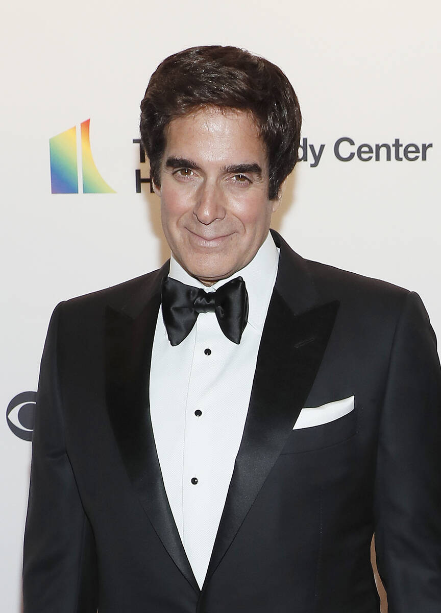 David Copperfield attends the 42nd Annual Kennedy Center Honors at Kennedy Center Hall of State ...