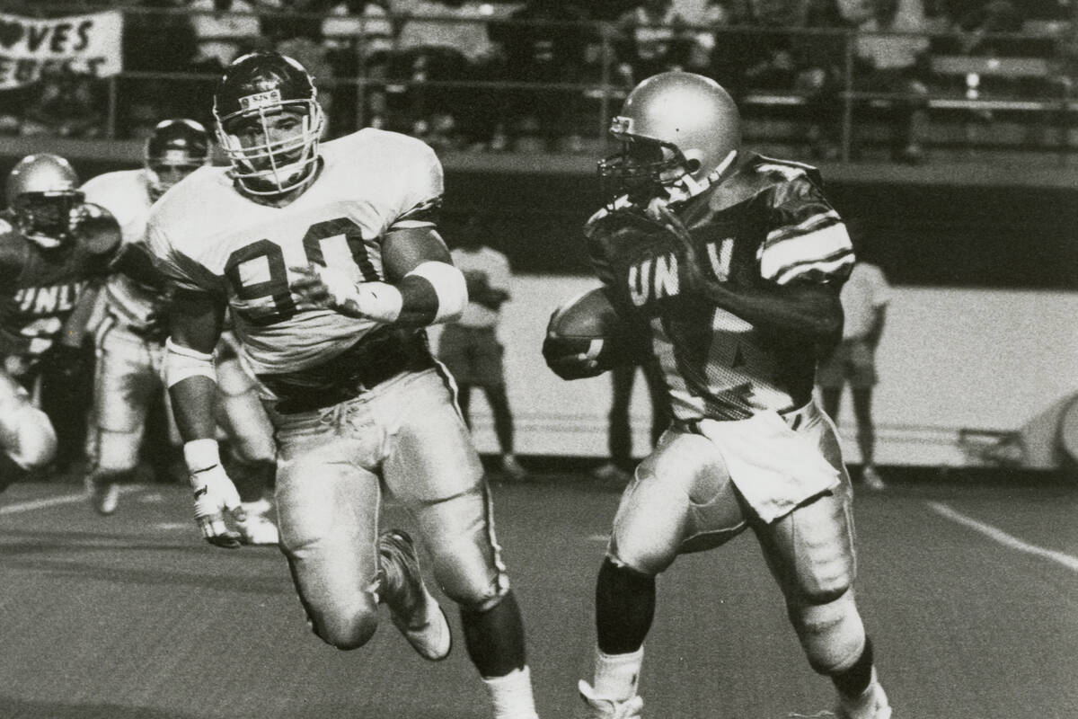 Former UNLV star Hunkie Cooper. Photo courtesy of UNLV athletics.