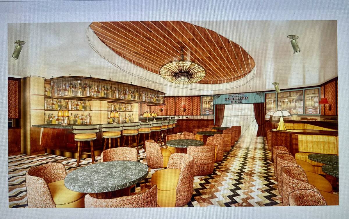 A rendering of the lounge at Macelleria Disco, the working name of the concept replacing Koi Ja ...
