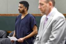 Shiva Gummi, who pleaded guilty to fatally stabbing his wife Dr. Gwendoline Amsrala on the morn ...