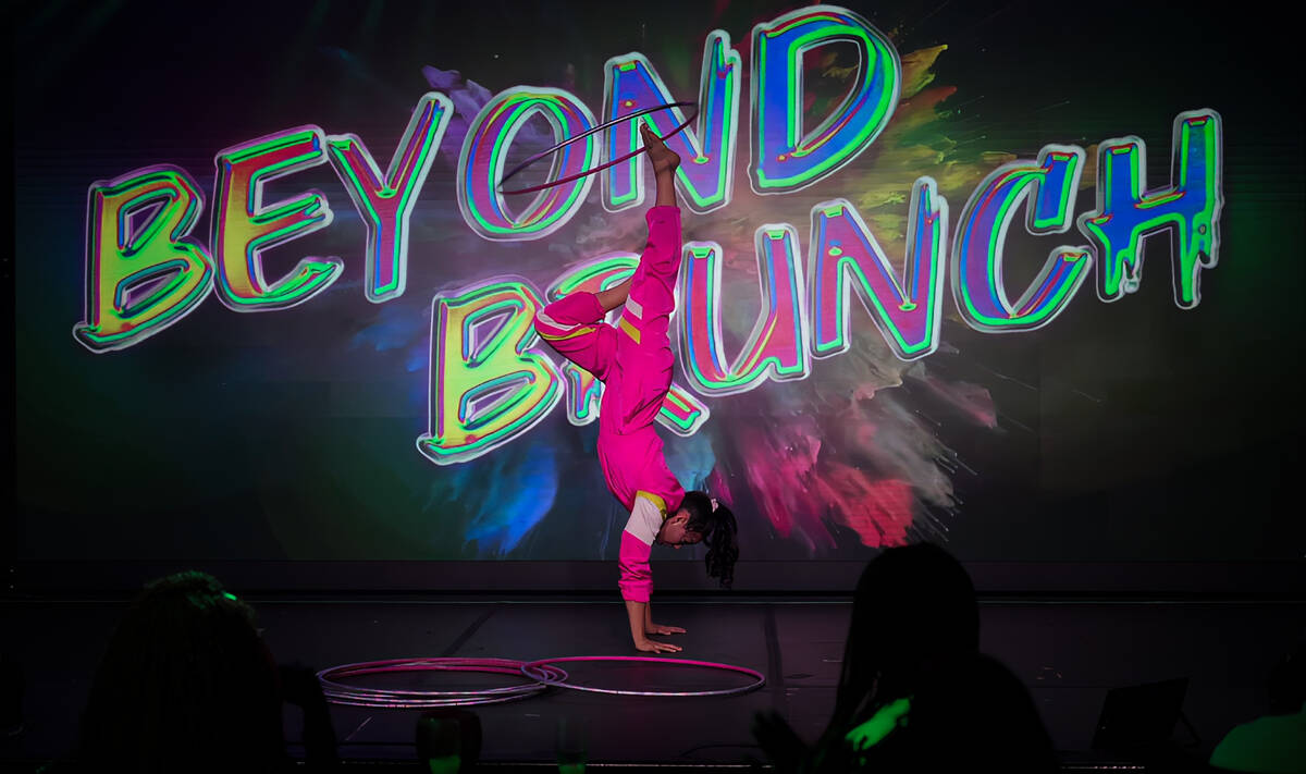 Acrobatics, comedy, drag and variety acts combine for Beyond Brunch. (Area15)