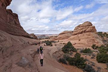 Arches National Park is home to more than 2,000 arches. (Erica Pearson/Minneapolis Star Tribune ...