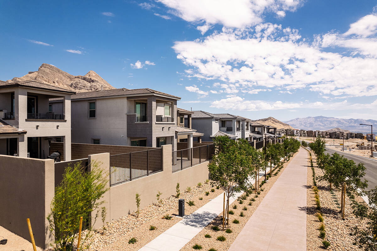 The 200-plus mile Summerlin Trail System connects neighborhoods and residents with parks, shopp ...