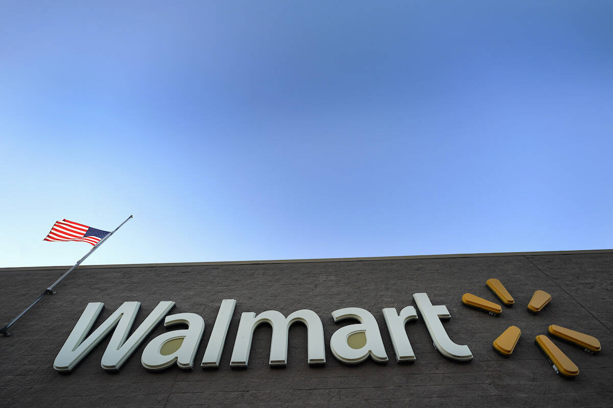 This Nov. 9, 2018, file photo shows a Walmart Supercenter in Houston. (AP Photo/David J. Philli ...