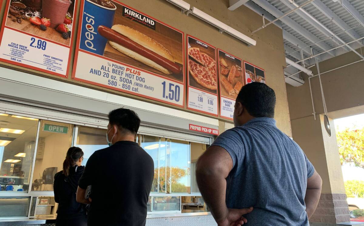 A Costco food court is seen in this file photo. (Courtesy AMG-Parade)