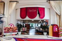 Decor for Safta 1964, a pop-up residency of Mediterranean-inspired cuisine by chef Alon Shaya, ...