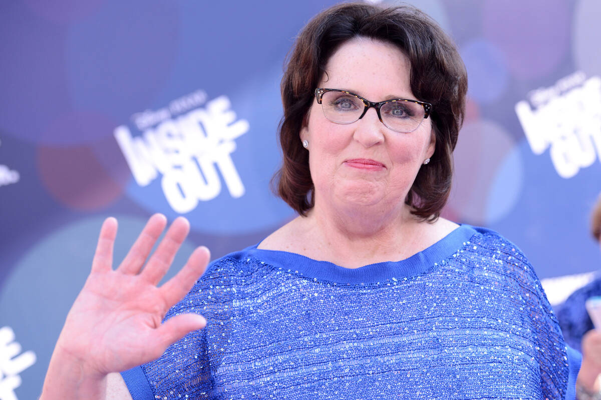 Phyllis Smith is seen at the Los Angeles premiere of "Inside Out" at the El Capitan ...