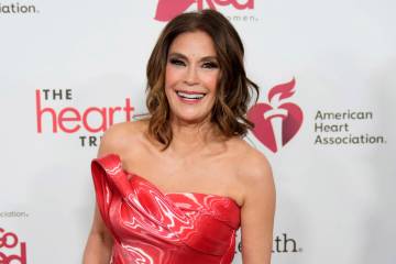 Teri Hatcher attends the American Heart Association's Go Red for Women Red Dress Collection Con ...