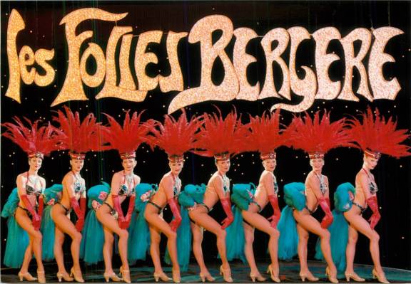 Undated photo of Folies Bergere.