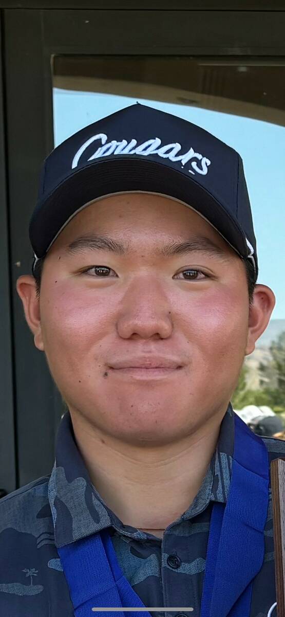 Coronado's Anderson Lee is a member of the Nevada Preps All-Southern Nevada boys golf team.