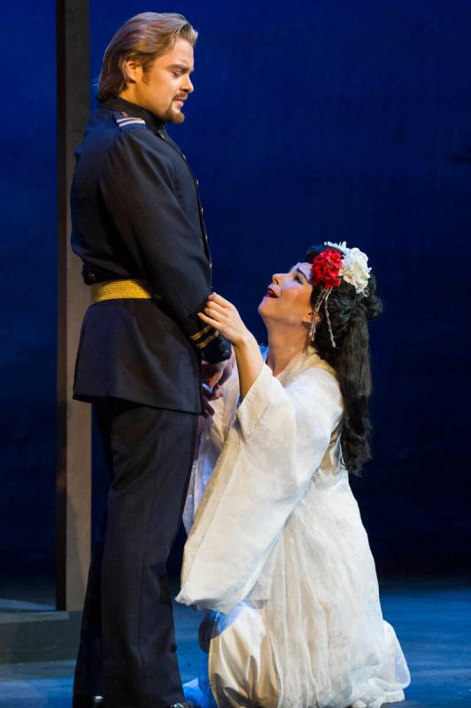 Opera Las Vegas performs "Madame Butterfly" in 2015. (Richard Brusky)