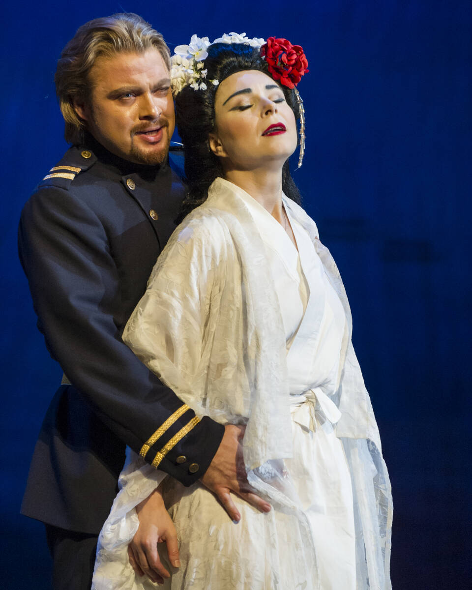 Opera Las Vegas performs "Madame Butterfly" in 2015. (Richard Brusky)