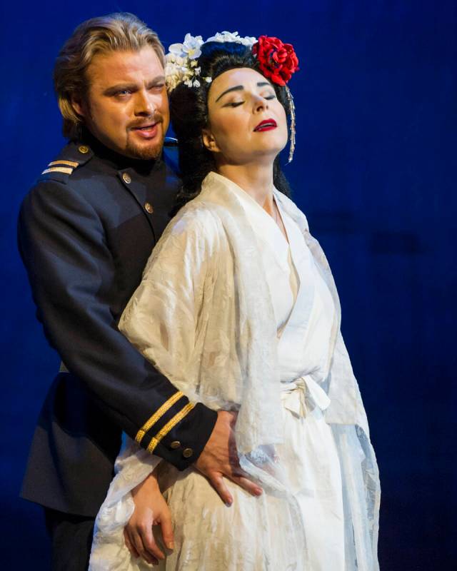 Opera Las Vegas performs "Madame Butterfly" in 2015. (Richard Brusky)