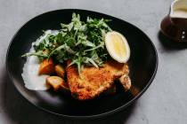 Swordfish Milanese from Bramàre, an Italian restaurant set to debut in late June on Paradise R ...
