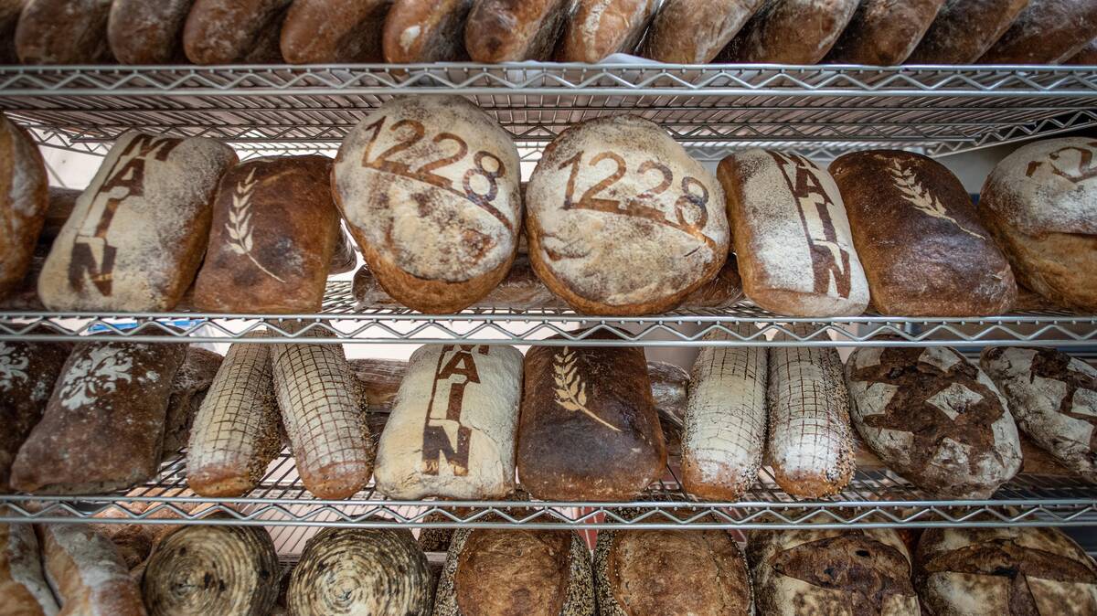 Breads from the bakery at 1228 Main St. in the Arts District of Las Vegas. The restaurant is ho ...