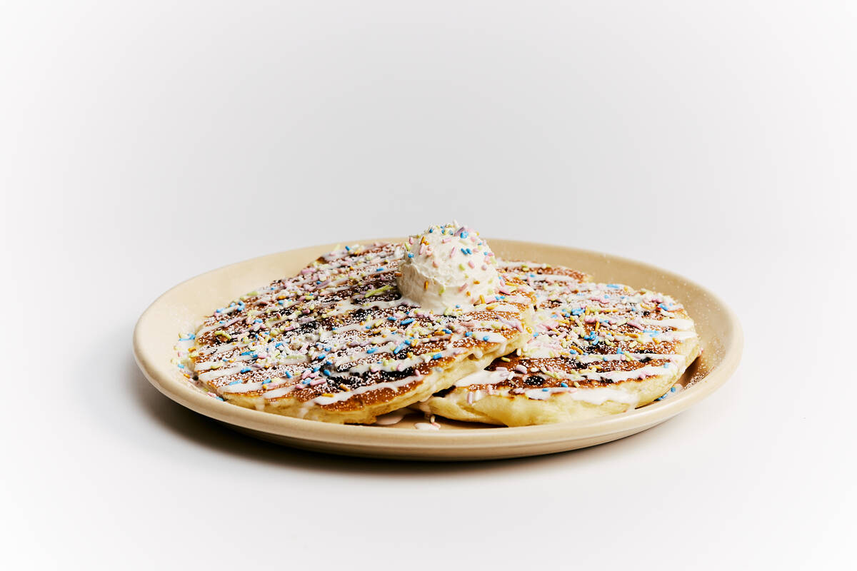 Snooze A.M. Eatery in Summerlin is serving special Pride pancakes for LGBTQ Pride Month in June ...