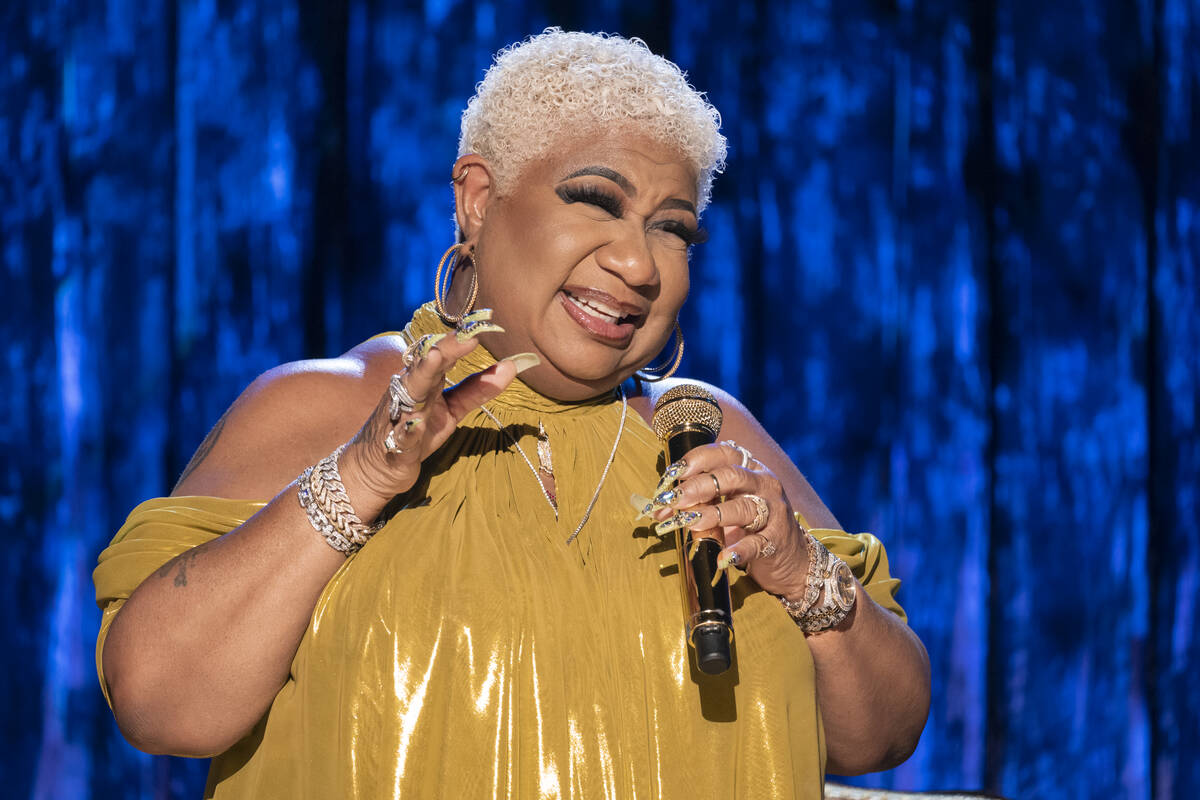 Luenell is shown filming her Netflix comedy special at Yoshi’s in Oakland. (Mathieu Bitton/Ne ...