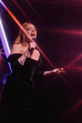 Pop superstar resumes her "Weekends With Adele" residency at the Colosseum at Caesars ...
