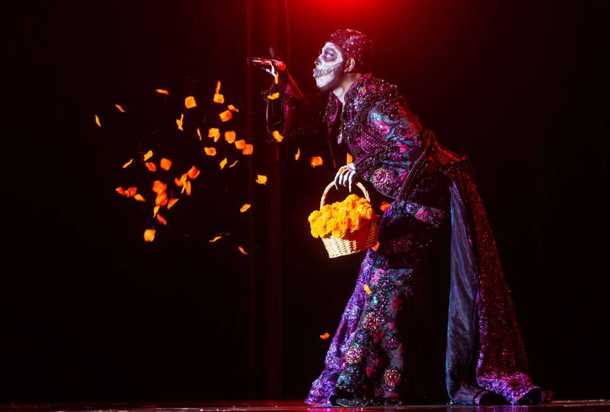 Antonio Amor, of Newark, N.J., performs during the “Movers, Shakers and Innovators&#x201 ...