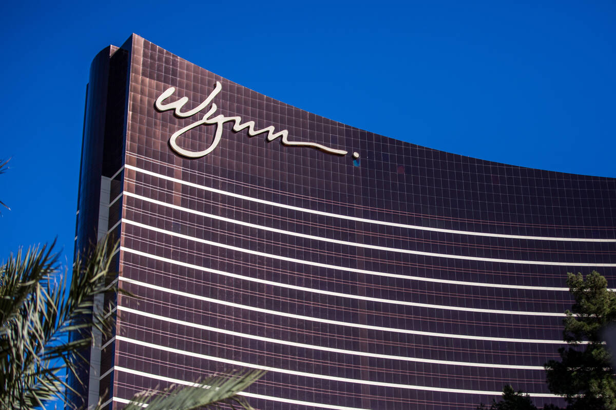 The Wynn Las Vegas on South Las Vegas Boulevard on Wednesday, Feb. 7, 2018. (Patrick Connolly/L ...