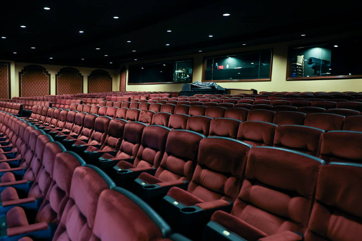 The Showroom, where Frank Sinatra performed, at the Golden Nugget hotel-casino on Thursday, Jun ...